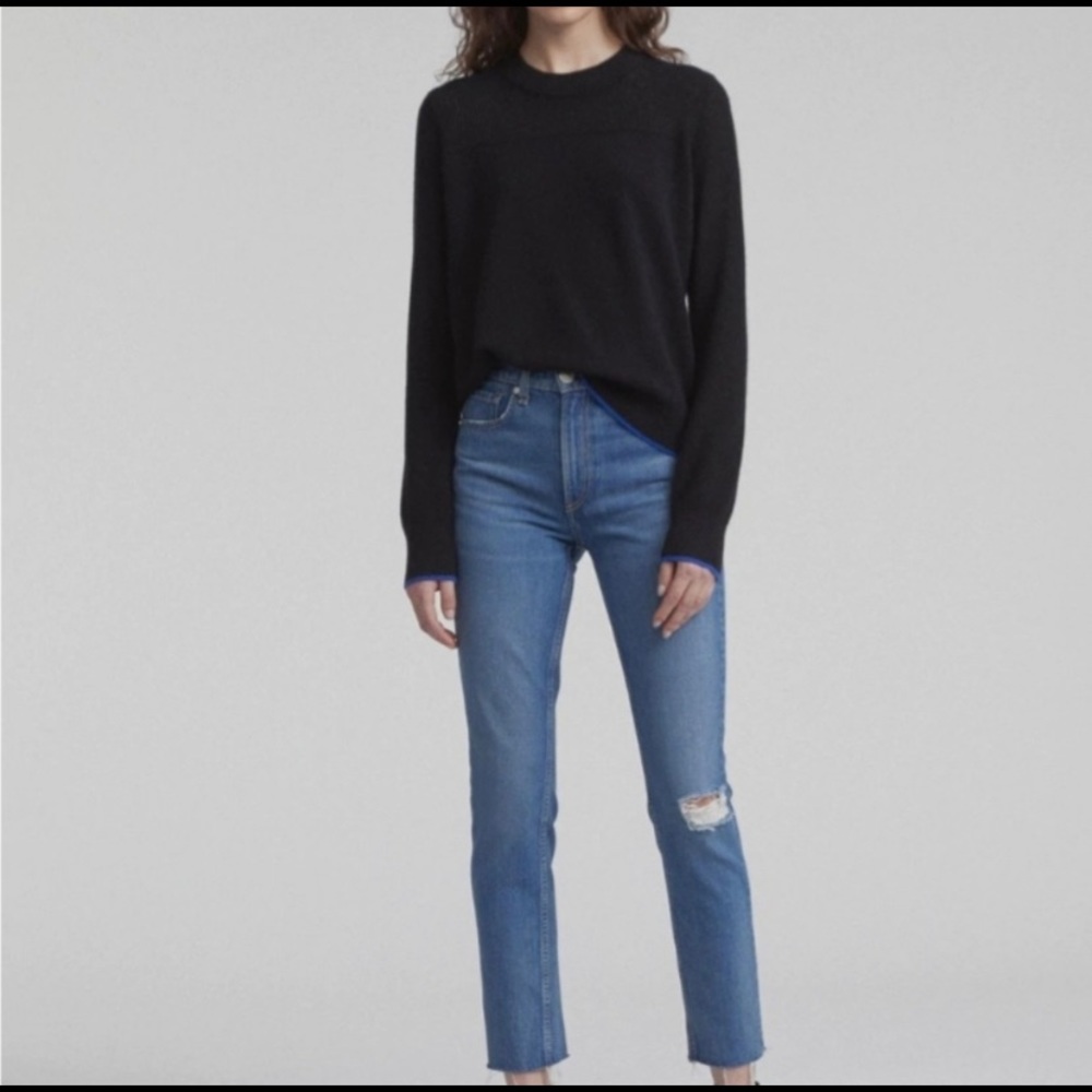 Rag and Bone | Pamela High Rise Skinny Ankle Jeans Revolve Size 25 NEW